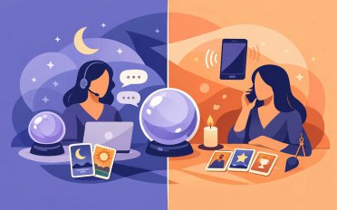 Tarot por Chat ou Telefone: Qual Escolher?