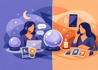 Tarot por Chat ou Telefone: Qual Escolher?